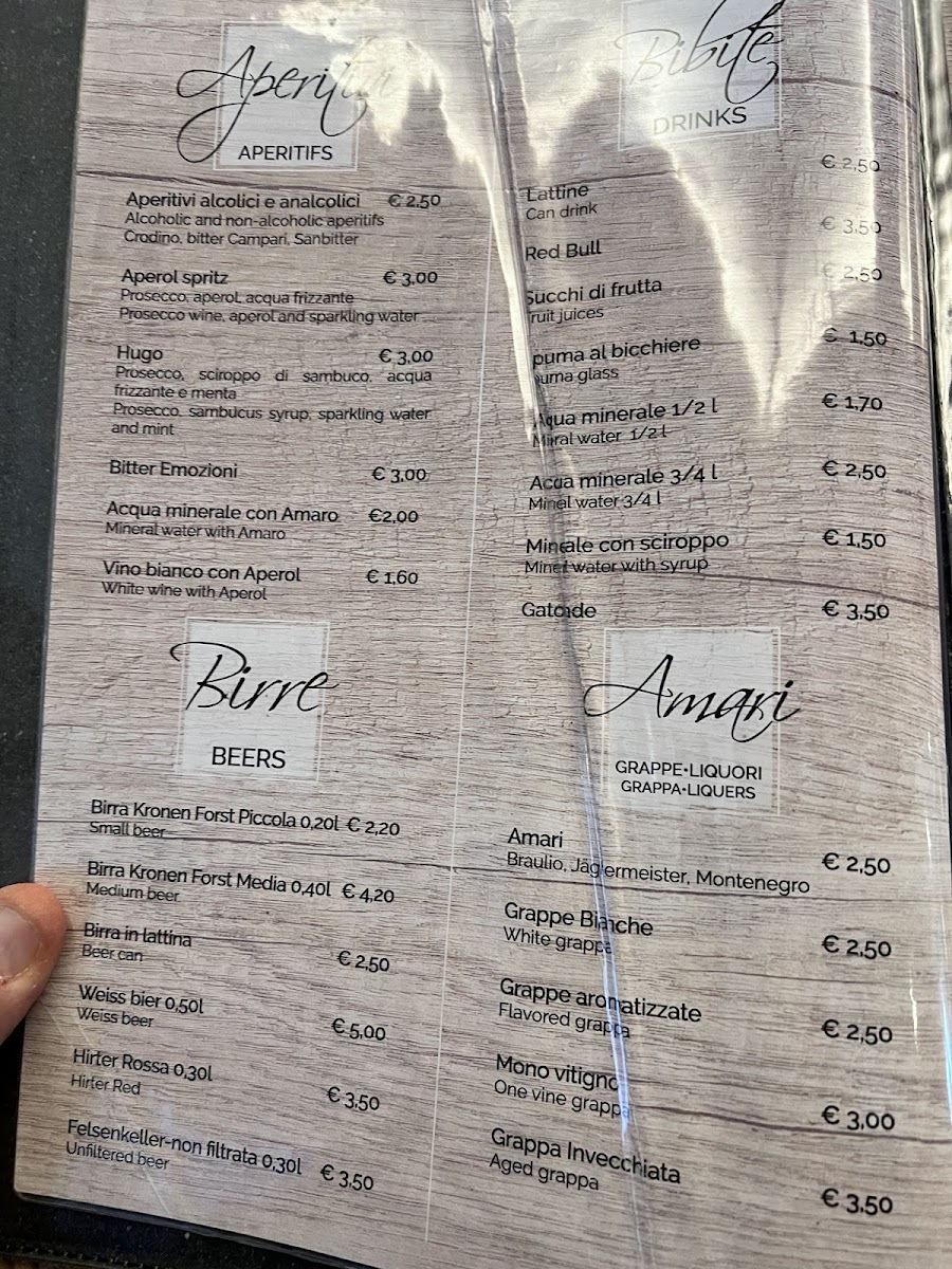 Menu Ristorante L'osteria Del Bosco-4