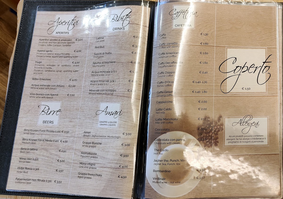 Menu Ristorante L'osteria Del Bosco-9